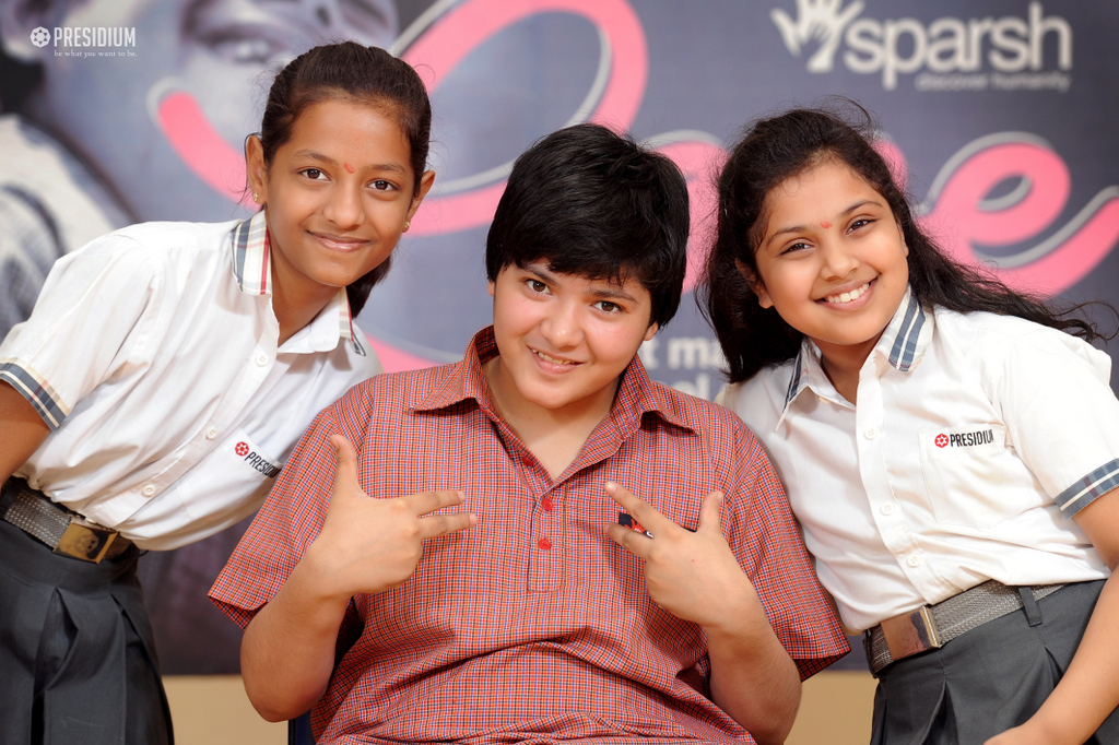 Presidium Gurgaon-57, DISCOVERING HUMANITY IN THE PUREST FORM AT SPARSH NGO